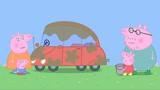 Peppa Malac  Tisztítsa meg az autót  Rajzfilmek gyerekeknek [upl. by Yrtnej671]