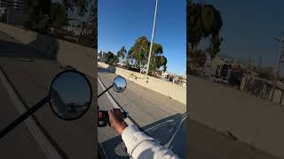 distracted driver almost causes accident closecall donttextanddrive latraffic [upl. by Iggam]