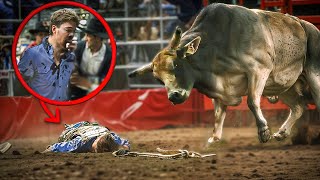 5 WORST INCIDENTS In Bull Riding History [upl. by Heyman]