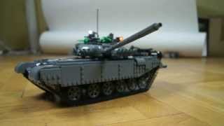 Lego Motorized T72M Main Battle Tank [upl. by Nannerb]