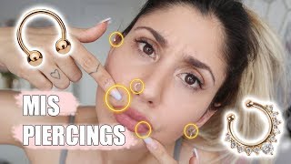 MIS PIERCINGS  Pendientes ALIEXPRESS ♡ Experiencia dolorParecía un colador  patrizienta [upl. by Eseuqcaj]