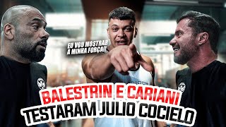 JULIO COCIELO FOI TESTADO  BALESTRIN E CARIANI MANDARAM A REAL [upl. by Noryahs]