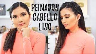 Trucos Para Peinarte Facil y Rapido Con Cabello Liso 🦄 Bessy Dressy [upl. by Eimmat388]