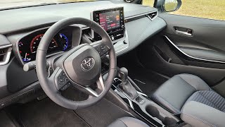 2022 Toyota Corolla XSE Interior  Detailed Walkthrough [upl. by Zonnya513]