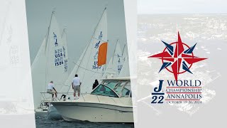 J22 Worlds 2024  Eastport Yacht Club Annapolis USA [upl. by Levona]