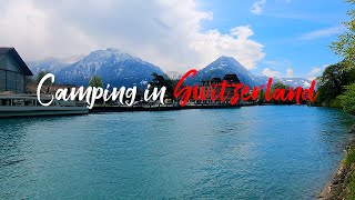 Camping in Switzerland camping switzerland swissalps swissmountains interlaken lakes hiking [upl. by Sulakcin]