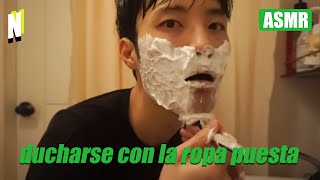 ASMR Debes llevar ropa al ducharte  No talking [upl. by Akilat]