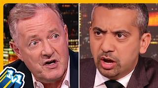 quotI Dispute EVERYTHING Israel Saysquot Piers Morgan vs Mehdi Hasan [upl. by Esirtal]