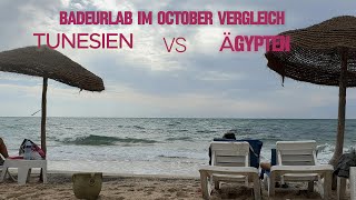 Badeurlaub October Vergleich Tunesien VS Ägypten Hammamet Medina [upl. by Fruma748]