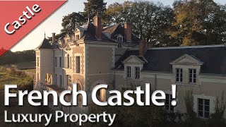 Castle for sale in FranceAmazing Property with river view The Loire Valley Amboise ChambordSOLD [upl. by Zurc]