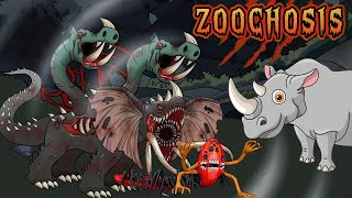 All Zoochosis  Third person screamers  Zoochosis Animation  Spider Virus  Animal Monster [upl. by Rehpatsirhc]