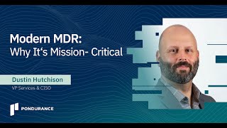 Modern MDR Why Its MissionCritical [upl. by Rachel280]