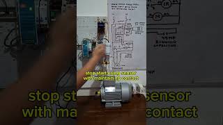 3phase motor single phase power supply using sensor with maintaining contact [upl. by Albion208]