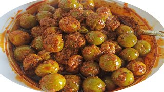 लेसवा  गूंदे का चटपटा अचार। Lasode ka Achar । Gunda pickle Recipe [upl. by Fredric]