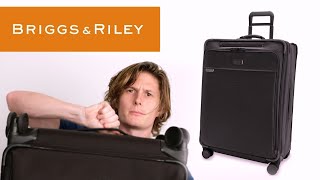 Not Worth the Weight  Briggs and Riley Baseline Softside Suitcase Review Large Check Luggage [upl. by Barbara]