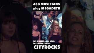 450 musicians play MEGADETH Symphony of destruction shorts [upl. by Best]