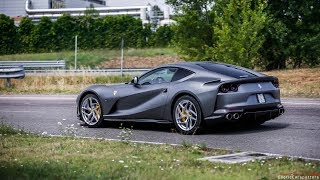 16x Ferrari 812 Superfast Being Tested on the Road [upl. by Ziul550]