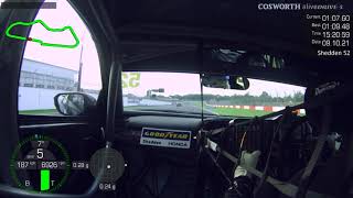 Pole Lap Gordon Shedden  Donington Park  BTCC 2021 [upl. by Seadon]