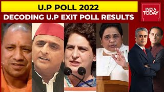 Rajdeep Sardesai amp Rahul Kanwal Decode UP Exit Poll Results  UP Assembly Elections 2022 [upl. by Brotherson]