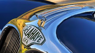 1946 Delahaye 135M Pennock Cabriolet Video 2 [upl. by Hanikahs]