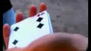 DAVID BLAINE BEST CARD TRICK EVER [upl. by Marlena]