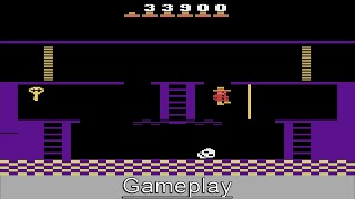 Montezumas Revenge Atari 2600 Gameplay [upl. by Shayne]