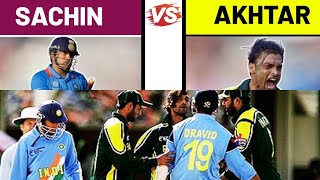 Shoaib Vs Sachin and Dravid legendary battle 🔥 [upl. by Rentsch]