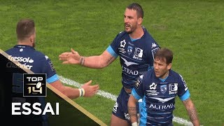 TOP 14  Essai Louis PICAMOLES 2 MHR  Montpellier  Agen  J21  Saison 20182019 [upl. by Manya628]