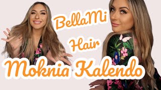 Bellami Hair  22quot Seamless 240 g  Moknia Kalendo [upl. by Vinson236]