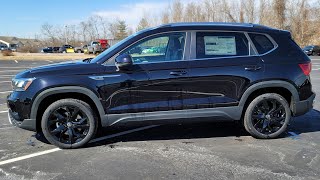 2022 VW Taos SE wBlack Wheel Package 360° quick view [upl. by Nailimixam]