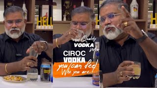 How to Drink Ciroc VODKA  Premium Vodka Experience  Drink Smart [upl. by Pepi]