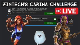 Fintech’s Carina Challenge Animal Instinct Live Run [upl. by Matronna]