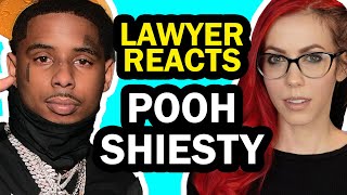 LAWYER REACTS  Pooh Shiesty quotBack In Bloodquot Ft Lil Durk  Pooh Shiesty Reaction [upl. by Janeczka]