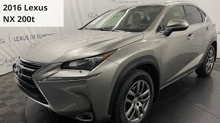 2016 Lexus NX 200t  AWD  Premium Package [upl. by Milford152]