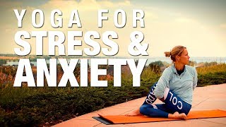 Yoga for Stress amp Anxiety Yoga Class  Five Parks Yoga [upl. by Fedirko]