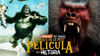 Un Mono Gigante Vs Un Mandril Enojado  ¿Cuál Es La Peor Pelicula Capítulo 2  TeLoResumo [upl. by Enoed]