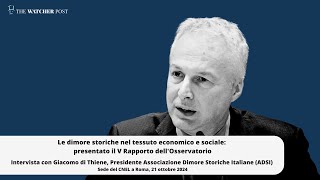 Dimore storiche di Thiene quotSiamo simbolo del turismo culturale ma non abbiamo politica di settorequot [upl. by Saitam569]