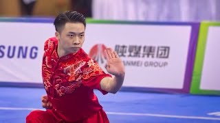 Wu Zhaohua wins 1st place changquan  14th All China Games  Wushu Taolu [upl. by Sone24]