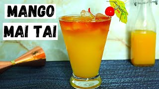 Mango Mai Tai Cocktail Recipe [upl. by Nahgen]