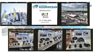 KOZMAKSAN IFAT 2024 MESSE MUNCHEN GERMANY  Water Sewage Waste and Raw Materials Management [upl. by Gerardo]