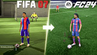 PRACTICE ARENA EVOLUTION  FIFA 07  FC 24 [upl. by Ashling]