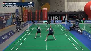 Match point  Kolding  Werge vs Fredholm  Öhling  XD SF  Polish Int 2024 [upl. by Ahsilrak330]