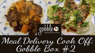 Meal Delivery Cook Off Gobble Box 2  15 Minute Meals [upl. by Keemahs537]