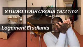 STUDIO TOUR CROUS 1921 m2 [upl. by Sweet]