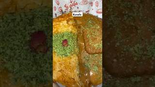 Famous Arabic Sweets Kunafa kunafa arabicfood sweet [upl. by Anila]