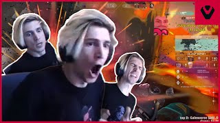 xQcs BEST Reactions in Valorant [upl. by Dre]