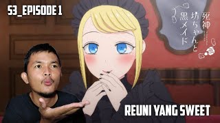 MAMA SHARON 😍  Shinigami Bocchan Season 3 Episode 1 REACTION INDO [upl. by Eltotsira]