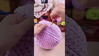 이것이 어떤 종류의 크로 셰 뜨개질 작업인지 아십니까Crochet Bag Tutorial これはどんなかぎ針編みかわかるcrochet 뜨개질 [upl. by Oribelle984]