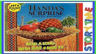 Handas Suprise  Eileen Browne  Read along  bedtime story  picture book [upl. by Gnurt]