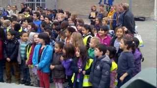 basisschool het kompas hoboken  26 oktober 2012 singschool [upl. by Airotkciv]